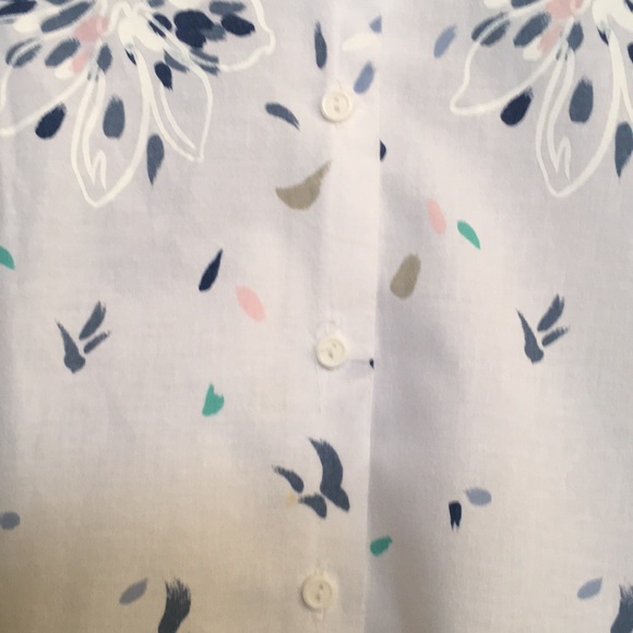 Ms. Tops Shacket Crisp Cool Cotton Comfort Raglan Sleeve Lightweight Fabric 24W - Picture 6 of 13